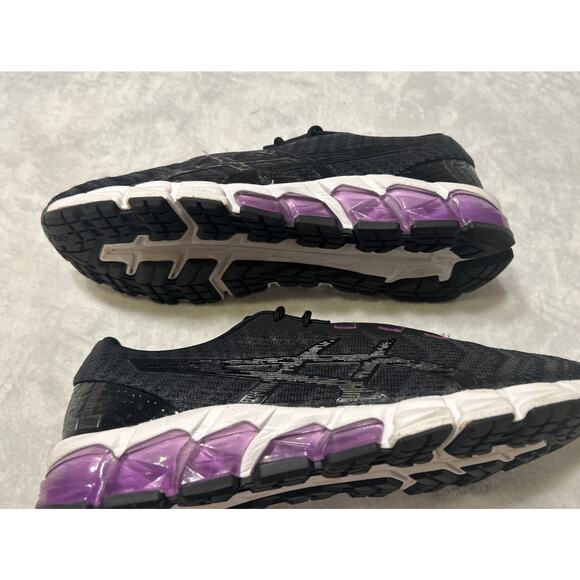 Asics Running Shoes Women’s Size 9 Black Gel Quantum 180 Cushioned Lightweight - Picture 7 of 10